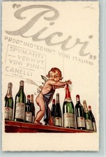 13019470 - Sekt - Wein Amor Engel im Regal mit Picvi Flaschen - Pugni & Coppo