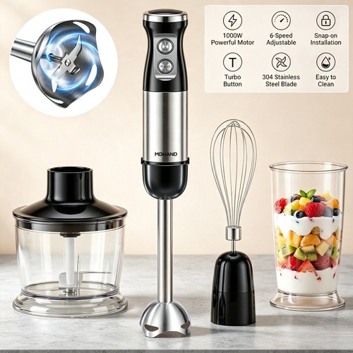 4in1 stabmixer set 1000w - stabmixer,