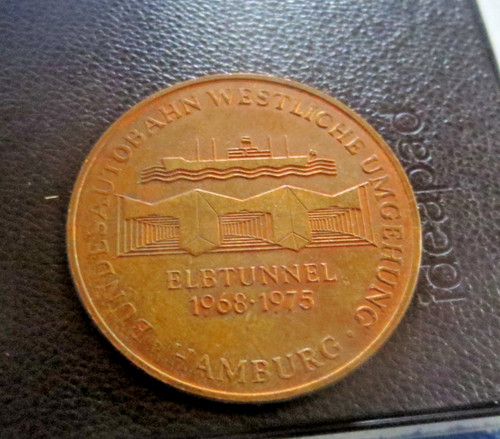 Medaille münze einweihung - medaille,