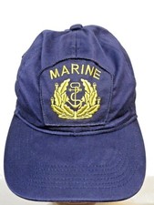 Bundeswehr Marinemütze mit Abzeichen Marine Cap BW Bordmütze Anker Eichenkranz