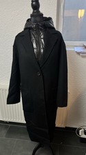 Zara Mantel + Weste Gr. S Schwarz Damen Jacke