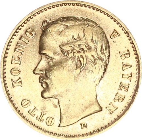Bayern otto 1886 1913 mark - 10,