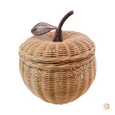 ferm Living Geflochtener Apfel-Korb Aufbewahrungskorb Rattankorb SIEHE TEXT/FOTO