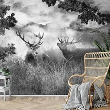 Fototapete Natur Hirsche