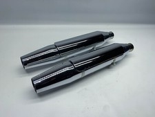 Harley Davidson XL883 Iron Endschalldämpfer Auspufföpfe Exhaust Silencer #901