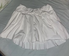 Tennisrock Gr. S weiß - Mit