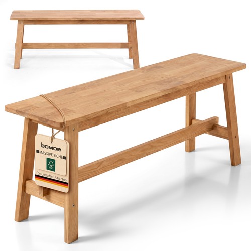Bank hocker massivholz fsc - bank,