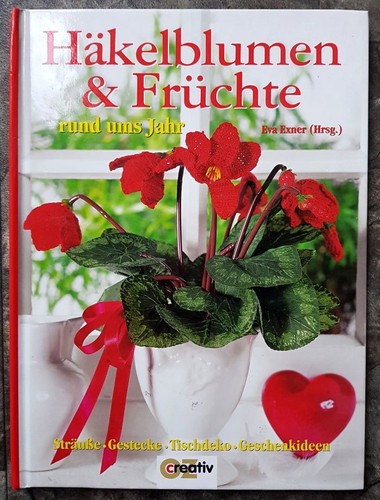 Häkelblumen früchte rund - &,