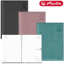 Herlitz Buchkalender A5 Wall 2026 Cheftimer Terminplaner Tageskalender Timer