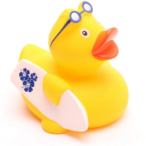Badeente surfer blau - badeente,