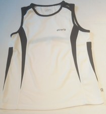 Etirel advance Kinder Lauftop ärmellos weiß Lauf- Shirt Gr. 152 wie neu