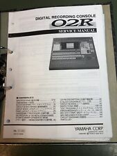 Service Manual  Anleitung für Yamaha 02R Digital Mischpult