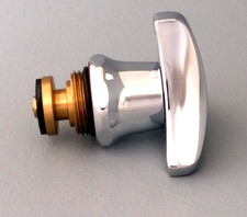 Grohe Trecorn Oberteil 3/4 Zoll, chrom, Markierung blau/kalt 11104000 Ersatzteil