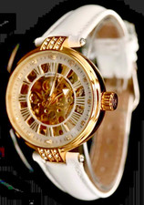 Exklusive Damen Automatik Uhr