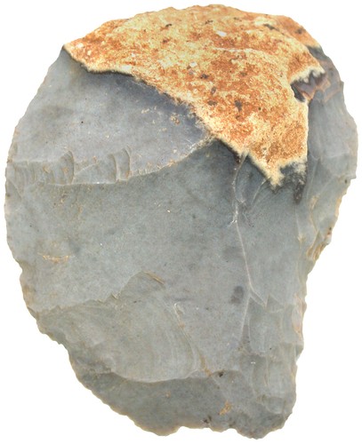 Neandertaler faustkeil biface - neandertaler,