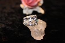Silberring Blauer Topas Ring