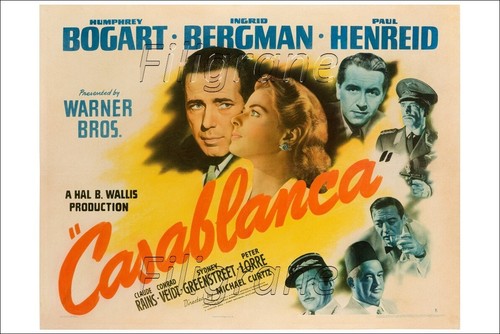 Casablanca film rzxc poster - rzxc,