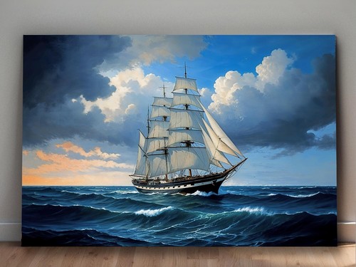 Segelschiff auf hoher - see,