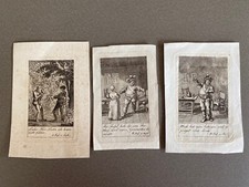 Daniel Chodowiecki_3 Radierungen_Die lustigen Weiber von Windsor_Non exlibris