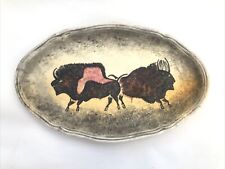 Vintage Lascaux Keramik signiert André Quiron Urzeit Höhlenstil 60er Jahre