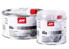 APP Alu Aluspachtel mit Härter 600g Spachtelmasse Aluminiumspachtel