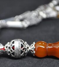 Tesbih  kehribar eski Cubuk Malzeme osmanli torunu Harika Renk Almis Alacaktir