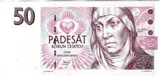 Tschechien Banknote Schein 50