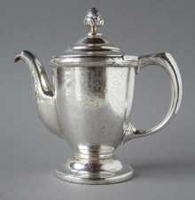 alt antik Zinnkanne Kännchen