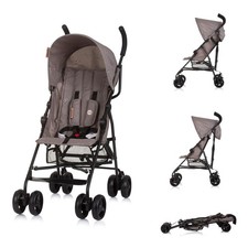B-Ware Chipolino Kinderwagen, Buggy Point 5-Punkt-Gurt, Rückenlehne, Korb beige