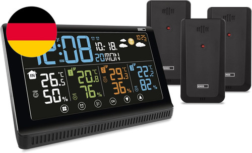 Emos funk wetterstation mit - funk-wetterstation,