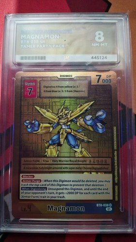 Magnamon bt8 038 tamer party - tamer,