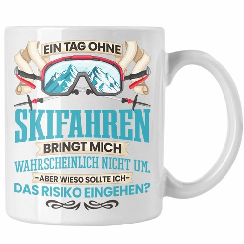 Ski tasse geschenk - tasse,