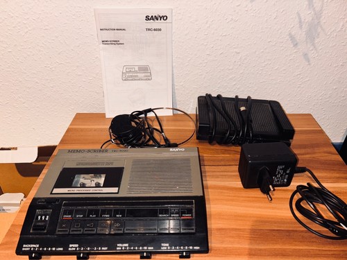 Sanyo trc 6030 - trc-6030, memo-scriber