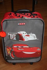 Kinder Trolley Reisekoffer Rollkoffer Disney Pixar Cars rot Auto Lightning