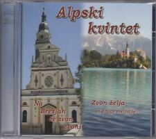 CD ALPENOBERKRAINER ALPSKI KVINTET Na Brezjah ze zvon zvoni (NEU/UNGEBRAUCHT!!!)