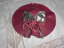 WANDDEKO SONNENHUT KERAMIK Durchmesser 24 cm