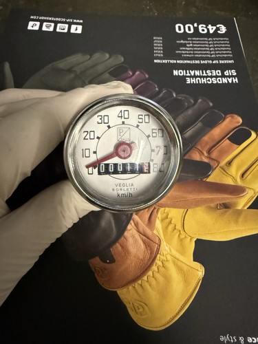 Tachometer h veglia - km/h,