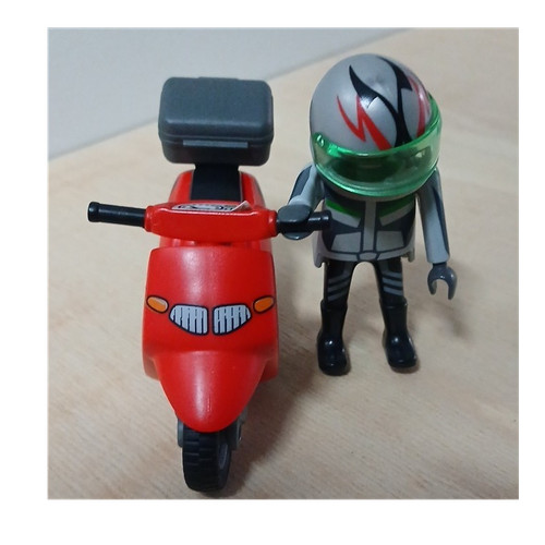 Playmobil figur mit - helm, &