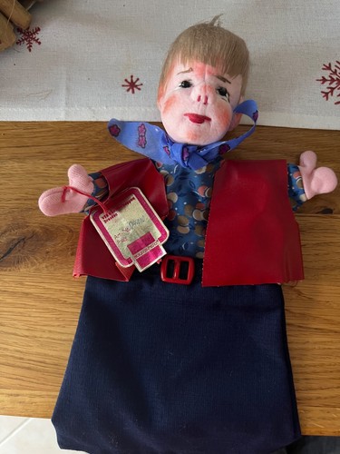 Ddr künstler handpuppe veb - ddr, „veb