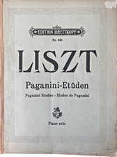 Liszt Paganini-Etüden Piano