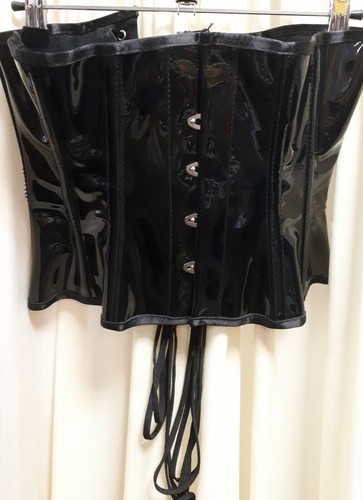 Unterbrust corsage lack - unterbrust-corsage, black