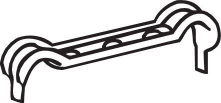 Bosal 251 006 aufhaenger - bosal,