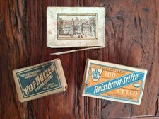 Konvolut - 3 Schachteln - Pappschachteln - Reissbrettstifte - Welt-Hölzer