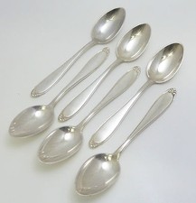 6 Kaffeelöffel. Marke: G.R