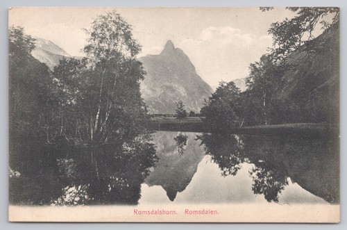 Romsdalshorn romsdalen bergsee - romsdalshorn,