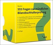 555 Fragen zur mündlichen Bilanzbuchhalterprüfung: Lernk... | Buch | Zustand gut