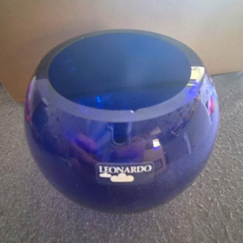 Leonardo glasvase rund blau - leonardo,