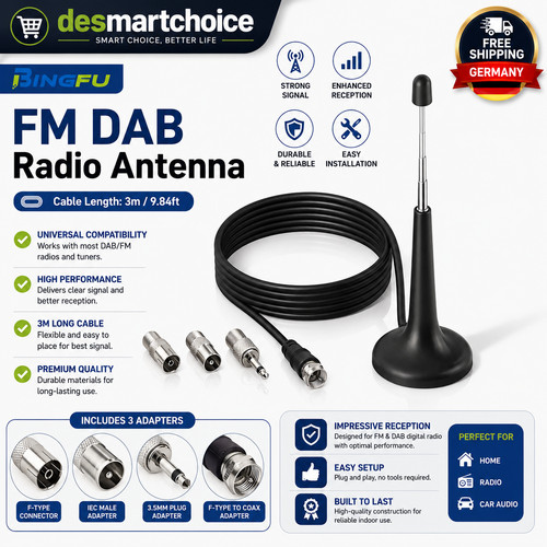 Bingfu ukw radio - radio, antenne