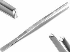 Profi Kochpinzette Fleischpinzette Grill-Pinzette 30 cm Grillpinzette m. Zahnung