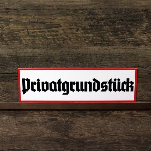 Schild privatgrundstück - schild,